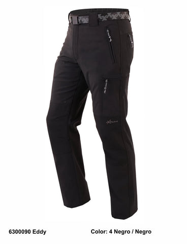 Pantalón trekking hombre TRK Eddy 7100090 negro