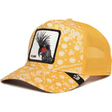Gorra GOORIN BROS pájaro punk Spray paint Arch 0949 amarilla