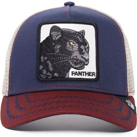 Gorra trucker Goorin Bros animales Black Panther Pantera Marino