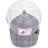 Gorra GOORIN BROS player zarigüella 1853 cuadros gris