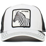 Gorra Goorin Bros animales Exxxtreme Zebra blanca