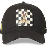 Gorra Trucker Capslab Coyote Looney Tunes WIL – Negra