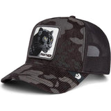 Gorra Trucker Goorin Bros Pantera Black Panther Corduroy Camo – Negra · The Farm