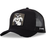 Gorra Trucker Capslab Silvestre Looney Tunes SYL – Negra