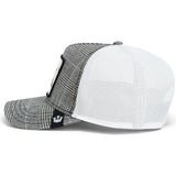 Gorra GOORIN BROS Lit luciérnaga 1856 cuadros gris