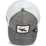 Gorra GOORIN BROS Lit luciérnaga 1856 cuadros gris