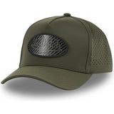 Gorra trucker Von Dutch SPORT02 verde kaki - Puber Sports