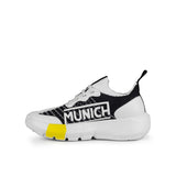 Zapatillas niño Munich sin cordones Jony Kid 80230 01 blanco