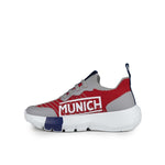 Zapatillas niño Munich sin cordones Jony Kid 80230 02 gris