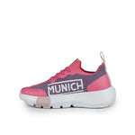 Zapatillas niño Munich sin cordones Jony Kid 80230 03 rosa