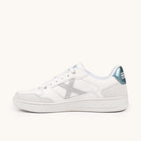 Zapatillas mujer Munich LEGIT 111 blanco X gris plata - Puber Sports