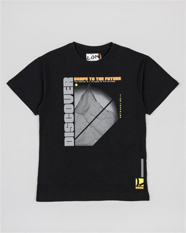 Camiseta niño Losan Tshirt jersey LJBAP0103-24013 negro