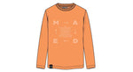 Camiseta niño Losan manga larga naranja 24054