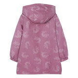 Parka niña Losan nylon y polar UNICORNIO 24004 Rosa