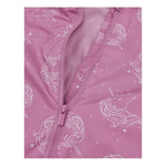 Parka niña Losan nylon y polar UNICORNIO 24004 Rosa