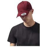 Gorra Flexfit 6 Paneles Algodón Granate – Ajuste Flexfit