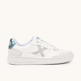 Zapatillas mujer Munich LEGIT 111 blanco X gris plata - Puber Sports