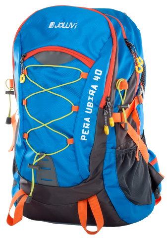 Mochila trekking Joluvi PEÑAUBIÑA 40 azul