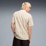 Polo Puma Hombre 692069 87 Beige Rayas – Polo Deportivo Lifestyle