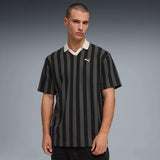 Polo Puma Hombre 692069 01 Negro Rayas – Polo Deportivo Lifestyle
