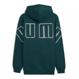 Sudadera hombre Puma MAX METALLIC HOOD BF 634454 75 verde