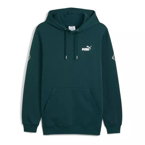 Sudadera hombre Puma MAX METALLIC HOOD BF 634454 75 verde