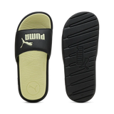 Chanclas Puma niño Cool Cat 2.0 – Sandalias Slide 390882 Negro amarillo - Puber Sports