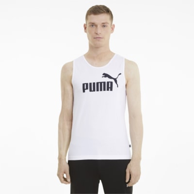 Camiseta hombre Puma tirantes ESS TANK 586670 blanco