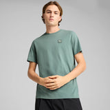Camiseta hombre Puma Elevated 68472630 Verde luna