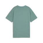 Camiseta niño Puma básica LOGO pequeño bordado 684920 30 verde luna