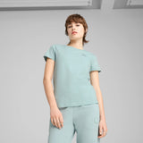 Camiseta mujer Puma ELEVATED logo bordado 685016 67 verde menta