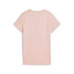 Camiseta mujer Puma ELEVATED logo bordado 685016 91 rosa quarzo