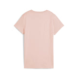 Camiseta mujer Puma ELEVATED logo bordado 685016 91 rosa quarzo