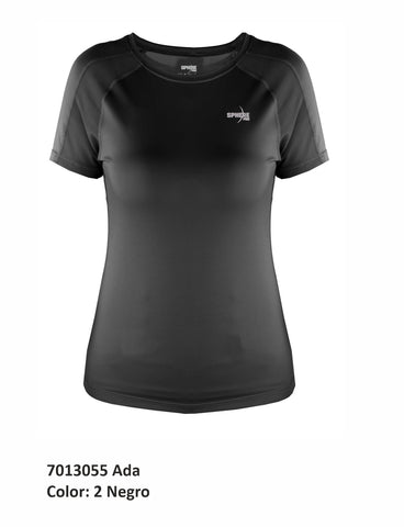 Camiseta mujer BCN técnica ADA 7013055 negro