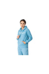 Sudadera mujer Champion con capucha y felpa 115687F22 azul