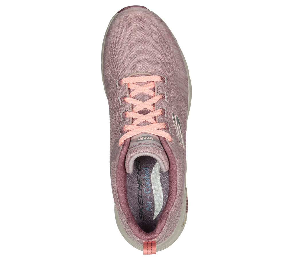 Zapatillas mujer SKECHERS ARCH FIT COMFY WAVE 149414 MVE Rosa