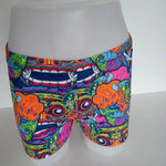 BAÑADOR boxer natación hombre TURBO BALI TRIBAL 73029716 talla L - Puber Sports