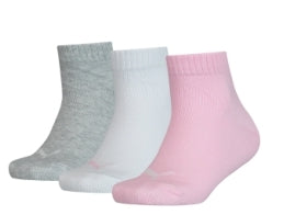 calcetines cortos y finos en rosa de la marca puma