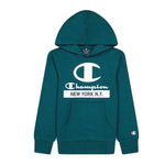Sudadera niño CHAMPION HOODED 306169F22 GS verde