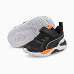 Zapatillas niño PUMA X-RAY PS y INF 372922 y 372921 21 negro naranja