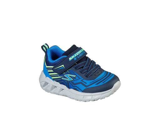 Zapatillas niño luces velcro SKECHERS MAGNA-LIGHTS - BOZLER 401500N azul