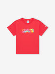 Camiseta niña CHAMPION logo multicolor 404367S22 rosa