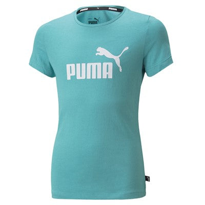 Camiseta niña Puma Basica LOGO TEE G 587029 61 turquesa