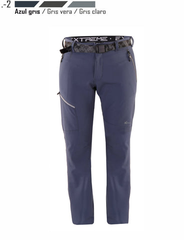 Pantalón trekking hombre TRK ZETAWIN POL/ELAS 7121006 Azul