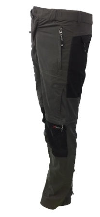 Pantalón trekking alg/nylon gris 7115002 talla 38 - Puber Sports