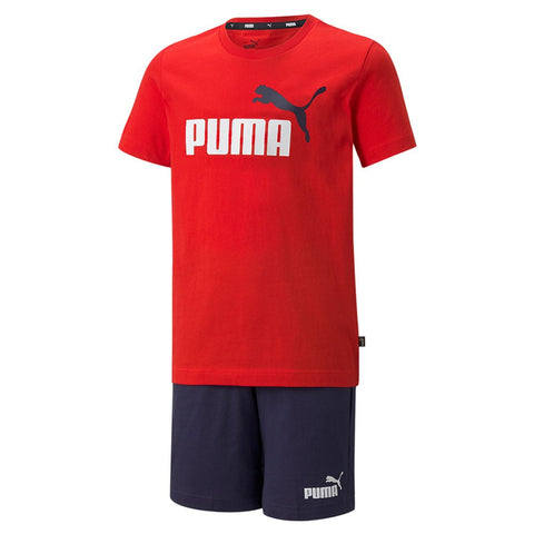 Conjunto niño camiseta + short PUMA 847310 11 rojo