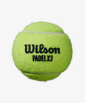 Bote de 3 pelotas padel WILSON PADEL X3 SPEED BALL