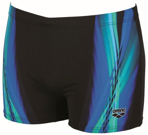 Bañador Boxer natación hombre Arena iridiscent short  001274 508 negro - Puber Sports