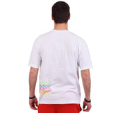 Camiseta hombre Champion Logo Fluor 214235 Blanco - Puber Sports