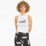 camiseta puma blanca sin mangas y cuello alto 848338